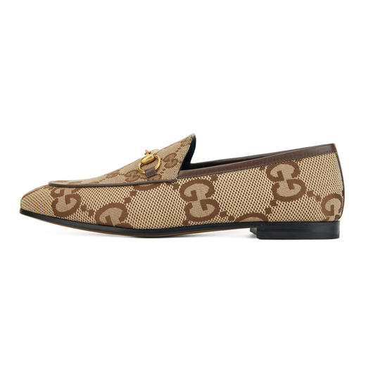 GUCCI 女士帆布乐福鞋 431467UKO60 商品图2