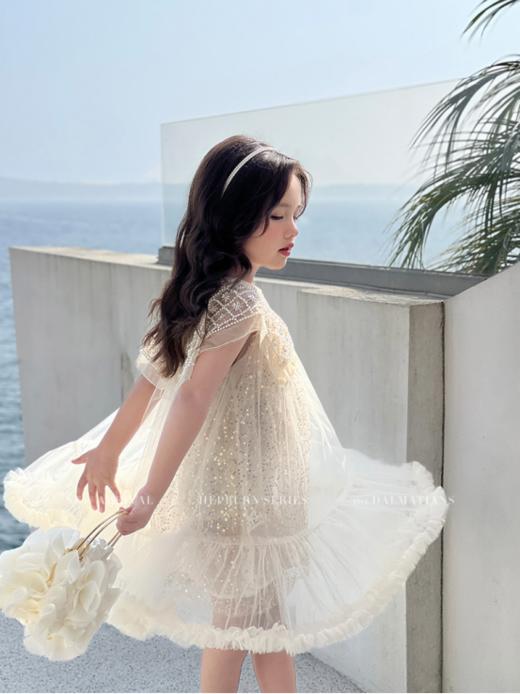 👋🏻【小懒熊轻奢定制白月光公主裙】✅1、小宝大宝都能穿上身立马仙气飘飘温柔又气质👏出席学校活动或是外出游玩都是回头率爆表的款 商品图2