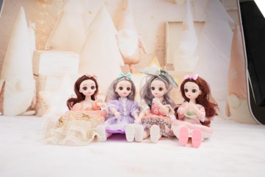 🔥【30CM高多关节女孩芭比洋娃娃】🔔六一礼物提前囤，送给宝贝的礼物❗️ 就要把她宠哭🤪高档公主娃娃礼盒，细节做的精致，包装也够高大上 商品图5