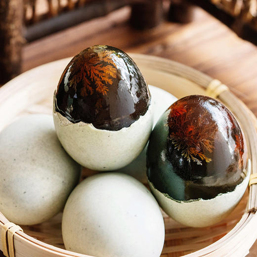 心选|溢流香松花皮蛋 口感鲜美 无铅工艺 商品图1