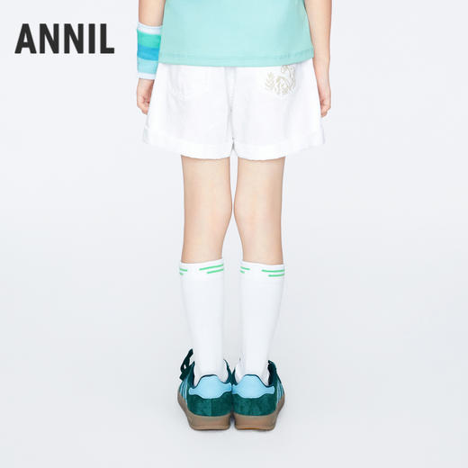女童软软牛仔短裤夏季新款安奈儿童装实体店同款AG426653 商品图2
