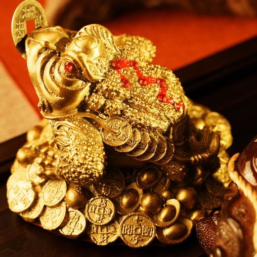 【祈愿吉品】三足金蟾来财灵宠吊坠 商品图5