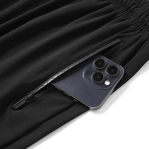 【冰丝裤】【DDN】大依优型大码直口束口休闲长裤弹力大号加肥加大夏季薄款松紧腰宽松运动透气 商品图7