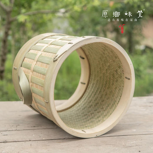 川北手工竹编甑子/特色手作竹编蒸饭桶（基地直发-邮政包邮） | 多种规格，来自四川仪陇，生产者：河永平【合作生产，公平贸易】 商品图3