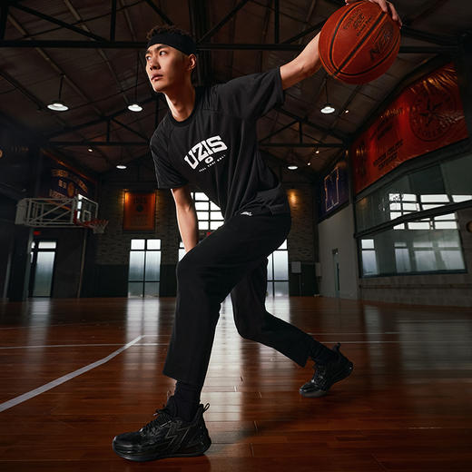 有志者UZIS 运动长裤男篮球健身训练夏季跑步透气薄款九分裤[临界 商品图2