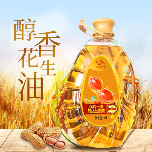 0593【国企严选，山海食材】花生油5L 商品图0