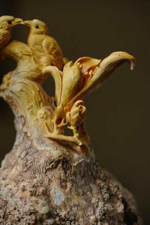 双喜临门°黄杨木摆件 商品图5