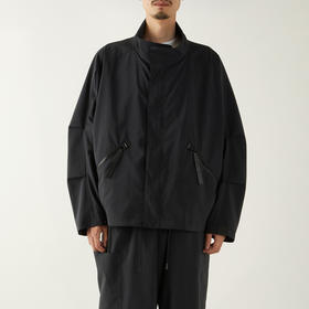 N.HOOLYWOOD STAND COLLAR BLOUSON 轻量透湿廓形立领夹克外套