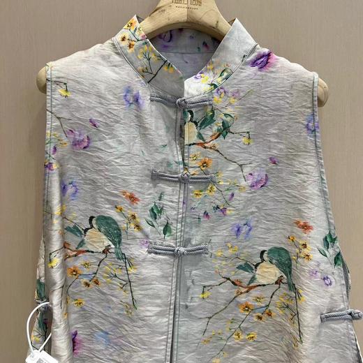 【抖音专属】中式马甲（22704058B甘石） 商品图1