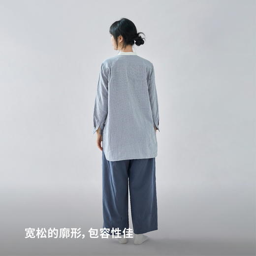 条纹衬衫套装 商品图3