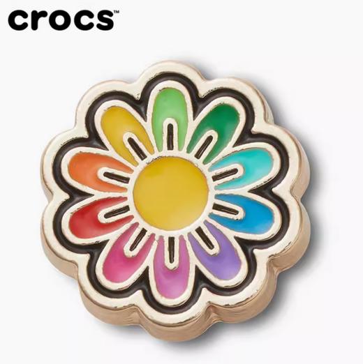 Crocs饰品智必星质感金色彩虹花朵10013431 商品图0