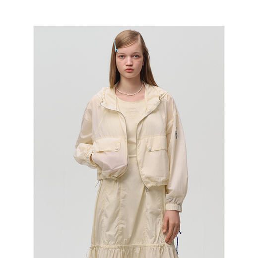 Teenie Weenie小熊卡通防晒服女夏季女外套TTJK242501L 商品图3