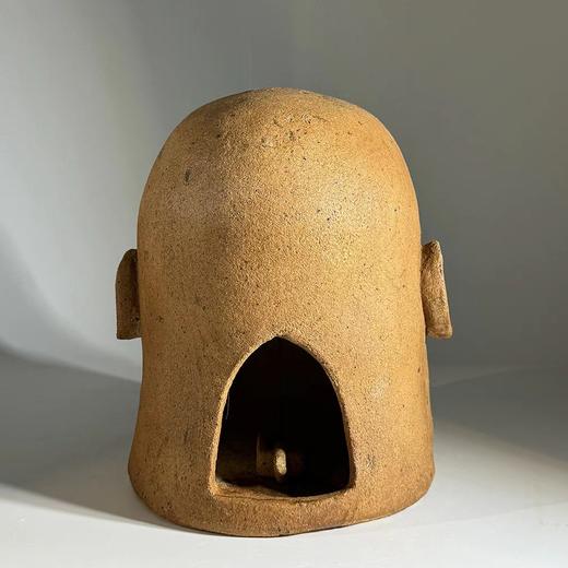 薛继业 匣钵土 陶瓷雕塑弥勒佛香器青牛香器桌面创意摆件艺术摆件 商品图2