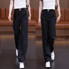 休闲裤垂感直筒裤，粉色天丝棉窄版阔腿裤ZYR-YSL-9161 商品缩略图1