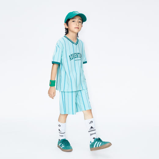 男童清凉透气中裤运动裤裤子新款安奈儿童装实体店同款AB426618 商品图3