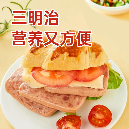 宣威火腿集团宣字独立片装火腿午餐肉240g（40g*6片）/盒 开袋即食 商品图3