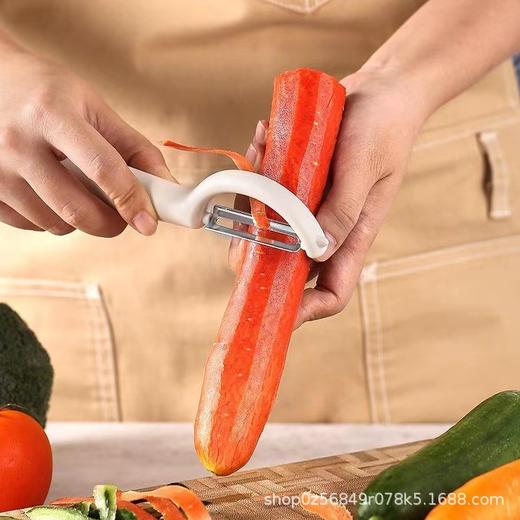 厨房土豆水果刮皮器不锈钢家用去皮刮皮刀神器 商品图1