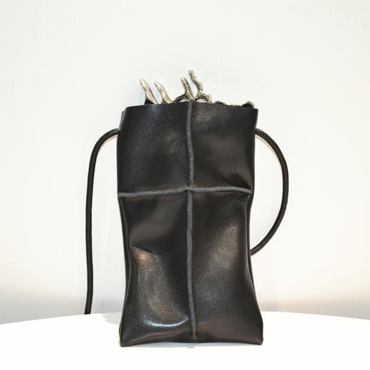 真皮发型师专用手拿剪刀包多功能理发工具包 商品图0