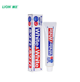 【自营】 狮王Lion 特效清新薄荷美白牙膏 150g 多规格