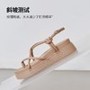 ZHR则则凉鞋女2024新款夏季洋气宽脚ins沙滩鞋百搭一脚蹬厚底凉鞋 商品缩略图3