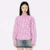 KENZO 高田贤三 女士字母徽标印花棉质长袖衬衫 粉色 FE52 CH087 9D2 30 商品缩略图1
