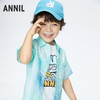 男童棉麻翻领短袖衬衫夏季新款安奈儿童装实体店同款XB421682 商品缩略图2
