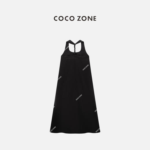 COCO ZONE"手编连衣裙"夏季百搭无袖吊带连衣裙宽松显瘦休闲长裙CC1B1134 商品图1
