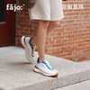 fajo花椒星球 冰淇淋丝绸鞋 鸳鸯蓝棕 商品缩略图3