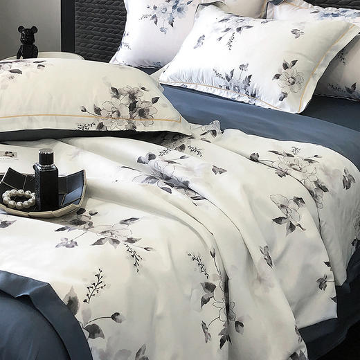 占姆士奥莱线上款【超亲肤！夏凉被四件套】可水洗夏季空调被， 轻奢多种款式任选，学生宿舍被单四件套 商品图1