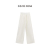 COCO ZONE"户外必备”夏季简约显瘦抽绳休闲裤纯色百搭松紧腰阔腿裤CC1B1117 商品缩略图1