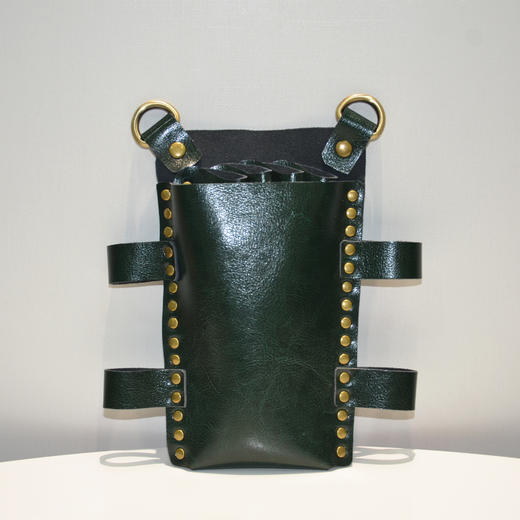 真皮发型师专用手拿剪刀包多功能理发工具包 商品图1