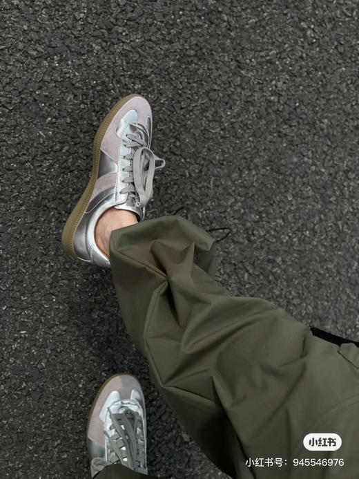 58-1巨好穿 MM6 银色德训 本命德训鞋 准码 肥脚选大一号 我36.5穿37 商品图14
