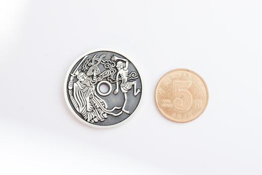 矩德泉坊 纯银手作  北极驱邪院宝Q2403000764 商品图6