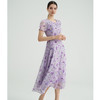 司歌短袖雪纺印花连衣裙A891234X 商品缩略图2