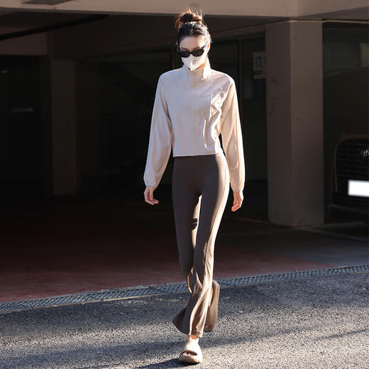 beemen轻薄速干防晒衣 立领运动外套 瑜伽健身外套 挺阔有型 日常可穿 商品图4