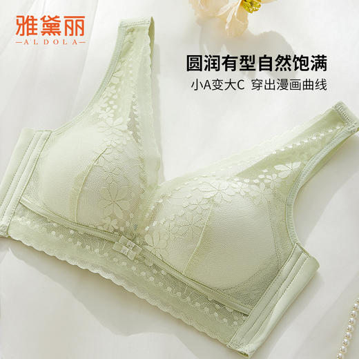 雅黛丽内衣女聚拢小胸防下垂收副乳文胸无钢圈性感美背2024胸罩 商品图5