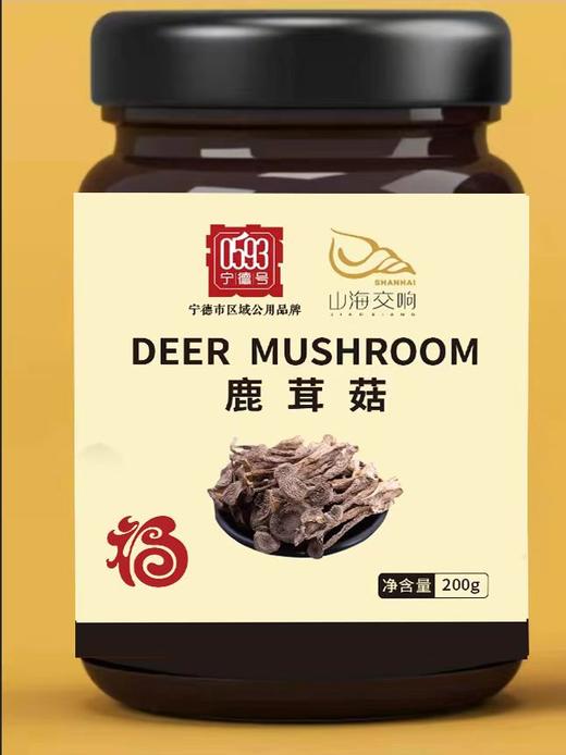 0593【国企严选，山海食材】鹿茸菇200g（罐装） 商品图0