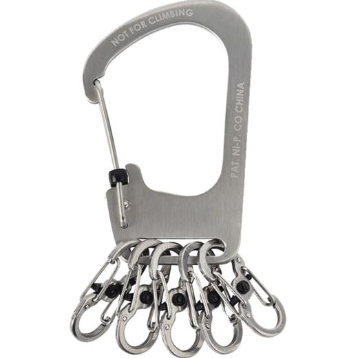 美国奈爱niteize大耳垂钥匙扣带锁钥匙扣8字扣挂扣S锁扣钥匙圈 商品图1