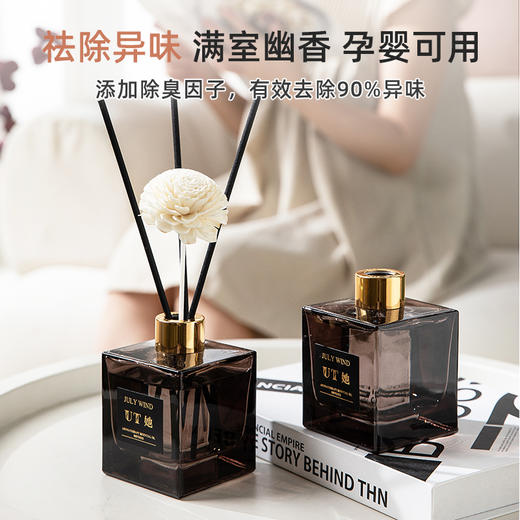 UT她香薰栀子花室内客厅持久留香 家用厕所卫生间空气清新剂 汽车载香薰净化 商品图3