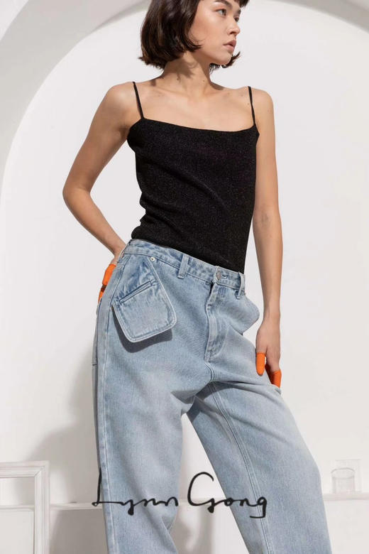 金属一字吊带 商品图0