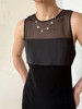 VC｜SS24139 Amada long tank [ 无袖背心  黑 ] 商品缩略图0