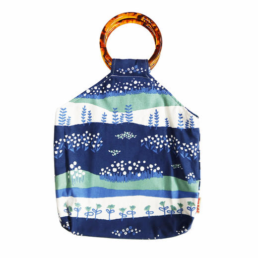 HUJI祤集Amber手提包插画花朵 商品图8