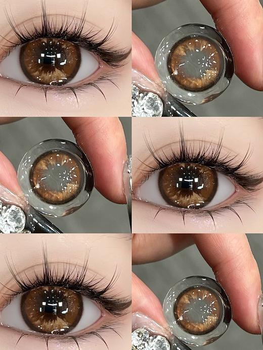 jellydoll 美瞳半年抛 印尼火山 直径14.5mm着色13.6mm 商品图3