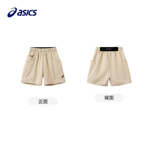 ASICS/亚瑟士童装2024儿童夏季廓形梭织中裤吸湿速干运动舒适短裤 商品图4