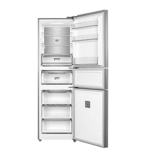 美的（Midea）冰箱271升三门铂金净味保鲜一级变频大冷冻空间家用冰箱BCD-271WTGPZM沁玉蓝 商品图3