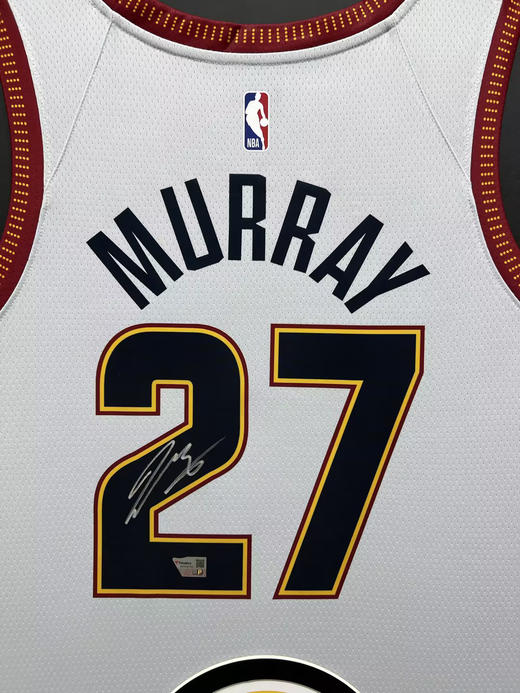 收藏系列 穆雷 掘金队27号白色 亲笔签名球衣 商品图2
