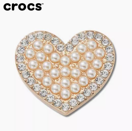 Crocs饰品智必星质感珍珠爱心10013394 商品图0