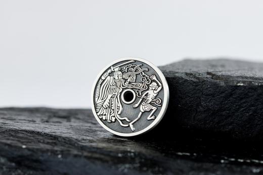 矩德泉坊 纯银手作  北极驱邪院宝Q2403000764 商品图4