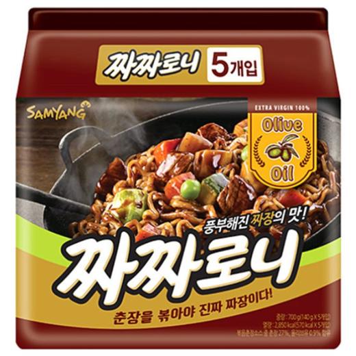 三养炸酱面(140gx5)삼양 짜짜로니 商品图0