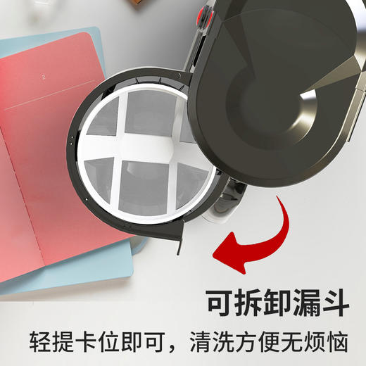 【香气袭人，美味即刻】多功能咖啡茶饮奶茶机，不单只是一杯咖啡或奶茶那么简单。小型650ml过滤，智能恒温保温，与你共度美好时光！HOMEZEST CM-306 商品图2